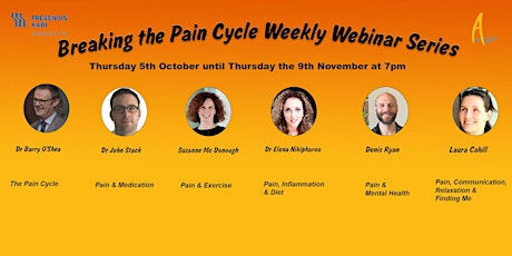Image principale de Breaking the Pain Cycle - Arthritis Ireland Webinar Series