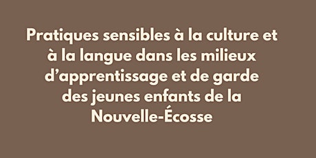 CAPENÉ (FRENCH) - Pratiques sensibles à la culture et à la langue primary image