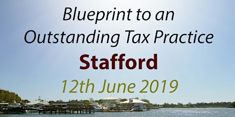 BluePrint to an Outstanding Tax Practice - Stafford primary image