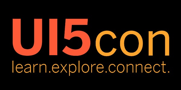 UI5con@SAP Germany 2019