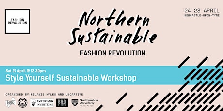 Style Yourself Sustainable Workshop | Northern Sustainable Fashion Revolution primary image