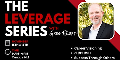 Imagen principal de Leverage Series with Gene Rivers - Fort Mill SC