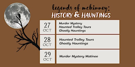 Legends of McKinney - History & Hauntings primary image