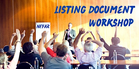 Primaire afbeelding van NEFAR Listing Document Workshop