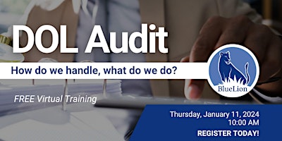 DOL Audit – How do we handle, what do we do?