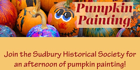 Children's Craft Event - Pumpkin Painting primary image