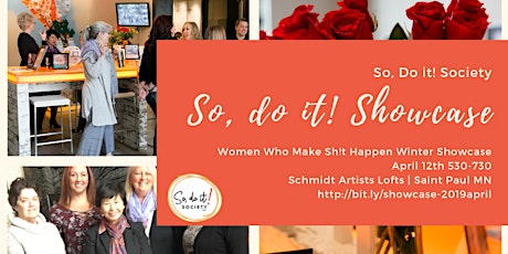 So, Do it! Society Winter Showcase for Women Who Make Sh!t Happen primary image