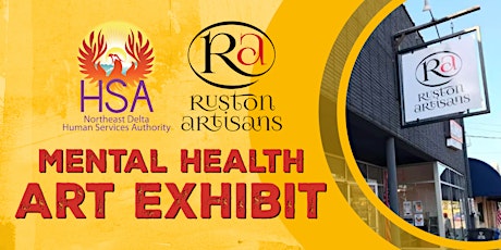 Image principale de Mental Health Art Exhibition at Ruston Artisans