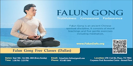 Imagem principal do evento Falun Gong Free Classes