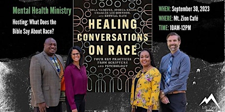 Healing Conversations on Race: What Does the Bible have to say? primary image