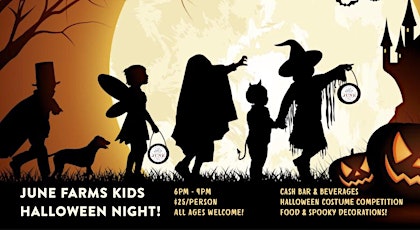 Kids Halloween Dance Party at June Farms! primary image