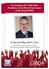 Evening Event with Colin Allen, WFD President primary image