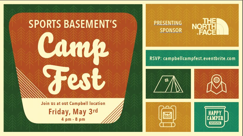 The North Face Presents: Sports Basement CAMPFEST 2019 - Campbell