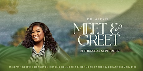 Dr. Alexis Meet & Greet primary image