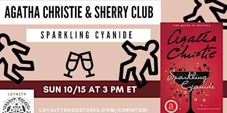 Imagen principal de Agatha Christie + Sherry Club chats SPARKLING CYANIDE