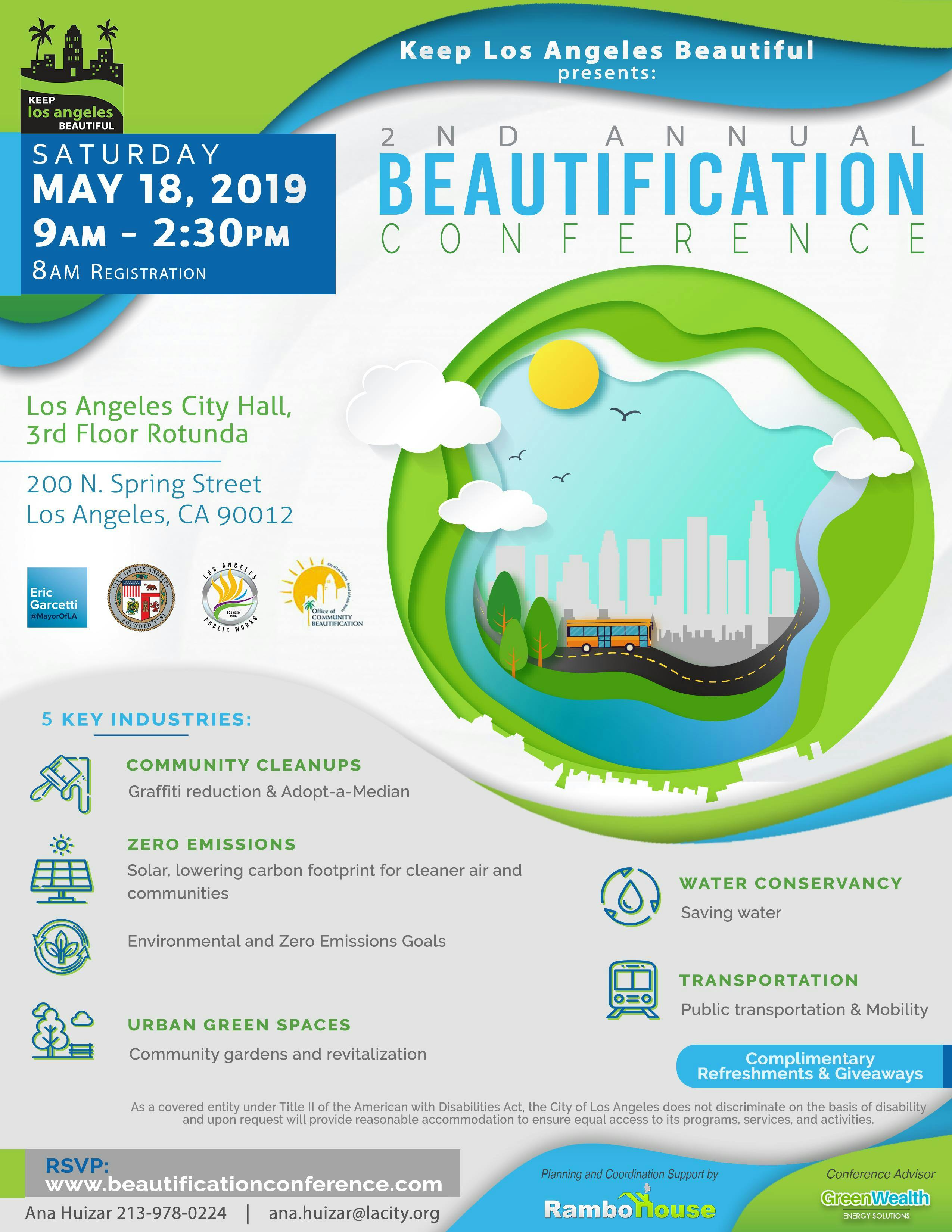 Keep Los Angeles Beautiful Presents 2nd Annual Beautification Conference