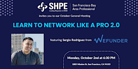 Image principale de October Meeting: Learn to Network Like a Pro 2.0