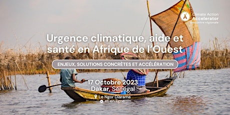 Hauptbild für Urgence climatique, aide et santé en Afrique de l’Ouest