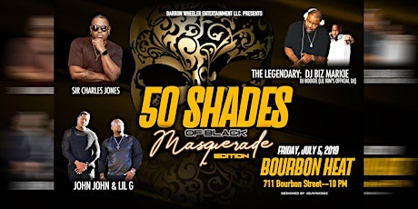 50 Shades Of Black (Masquerade Edition) W/DJ Biz Markie & Special Guest  primary image