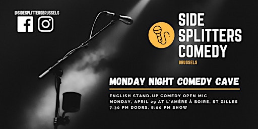 Primaire afbeelding van Side Splitters Comedy Club's Monday Night Comedy Cave