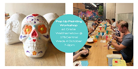 Image principale de Pottery Painting Pop Up at Crate Walthamstow