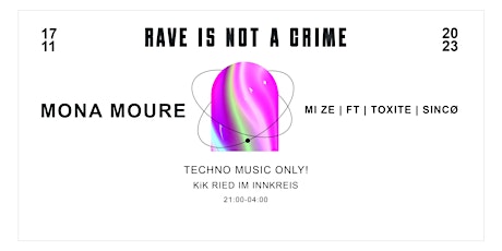 Hauptbild für Rave Is Not A Crime