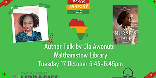 Immagine principale di Author Talk with Ola Awonubi 