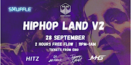 Imagem principal do evento Hip Hop Land V2 - Let's Get TURNT