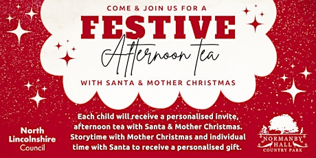 Afternoon Tea With Santa primary image