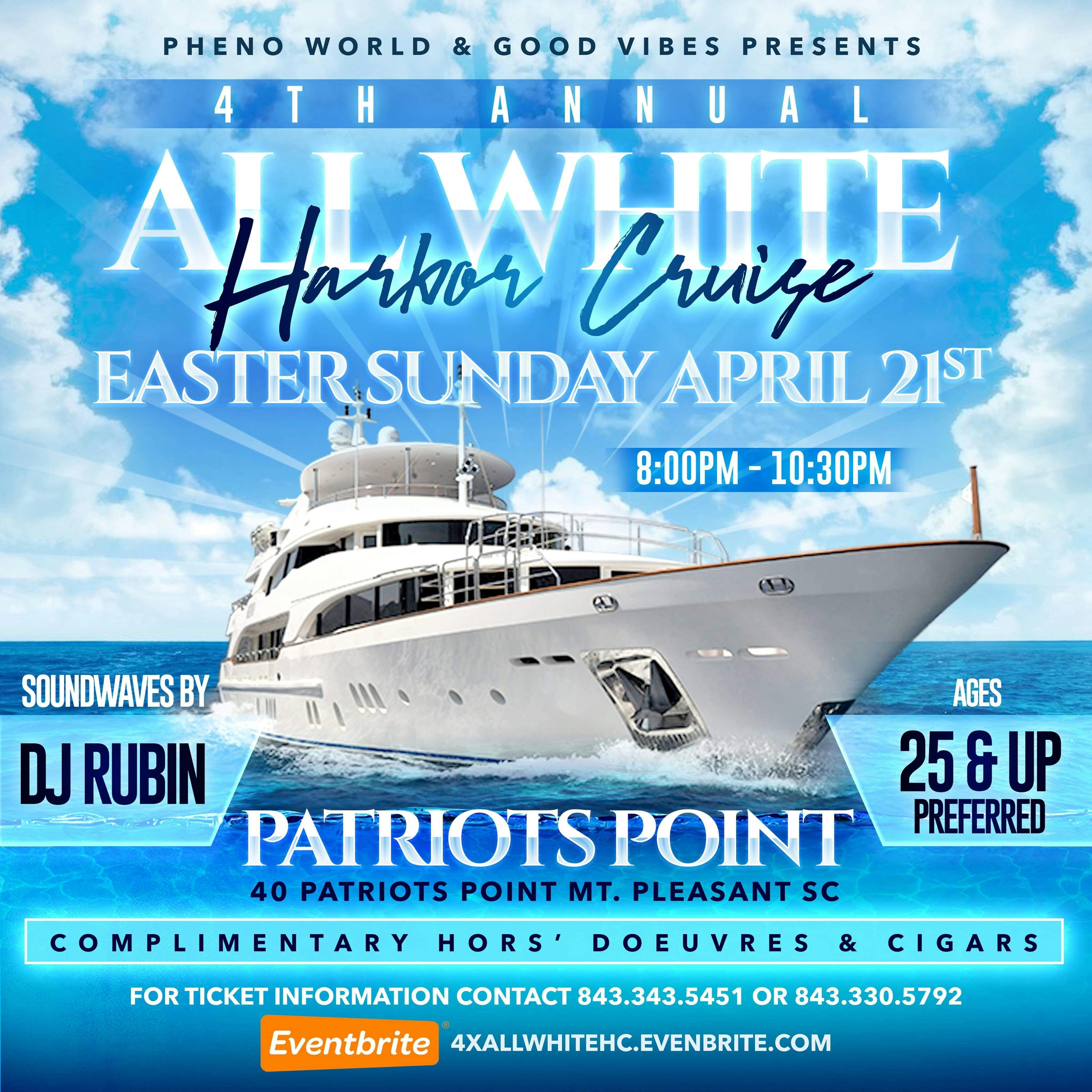 4th Annual EASTER All White Harbor Cruise