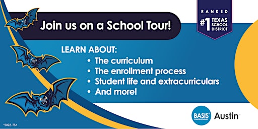 Come to our BASIS Austin School Tour! primary image