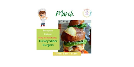 Turkey Slider Burgers (Ages 4-14 Yrs Old) primary image