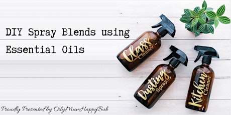 DIY Spray Blends Using Essential Oils (Free EO101 Class) primary image