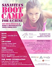 Sanavita's Bootcamp For a Cause primary image
