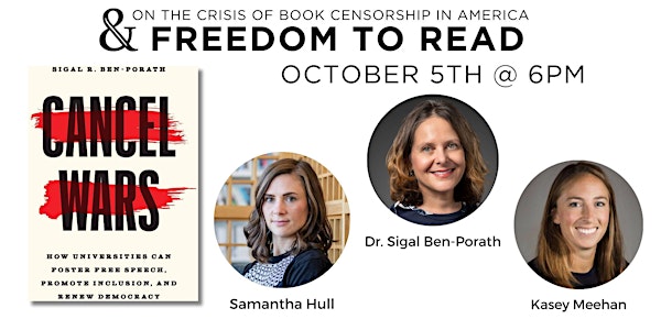 The Freedom to Read Panel: A Discussion with Sigal Ben-Porath, Kasey Meehan