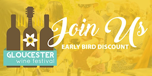 2024 EARLY BIRD Event Tickets: Gloucester County Virginia Wine Festival primary image