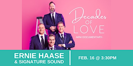 Primaire afbeelding van Ernie Haase & Signature Sound - Decades of Love Concert