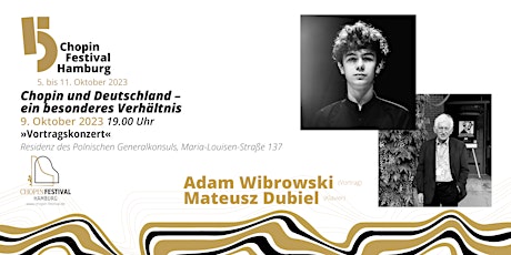 Imagem principal do evento 5. Chopin Festival HH: Chopin und Deutschland - ein besonderes Verhältnis