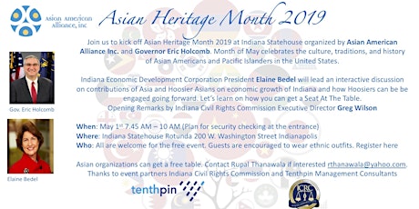 Asian American Alliance Inc - Asian Heritage Month 2019 primary image
