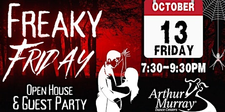 Imagen principal de Freaky Friday - Arthur Murray Guest Party! Dancing, Group Classes & more!