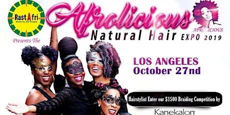 Afrolicious Hair Expo Vendors LA primary image