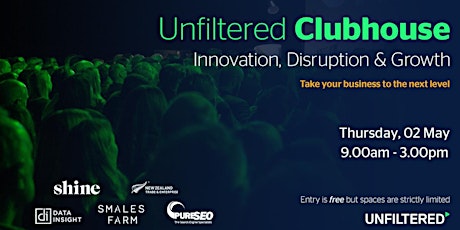 Unfiltered Clubhouse: Innovation, Disruption and Growth primary image