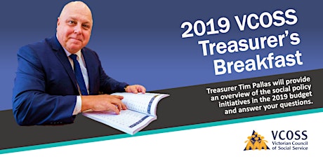 2019 VCOSS Treasurer's Post-Budget Breakfast primary image
