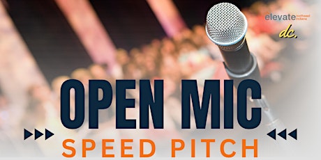 Hauptbild für Open Mic Speed Pitch - DeKalb