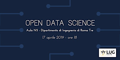 Immagine principale di Seminario "Open data science" - 2019 
