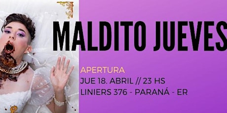 Imagen principal de Maldito Jueves - JUE 18. ABRIL - Apertura con Chocolate Remix