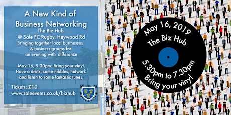 The Biz Hub: Bring your Vinyl - a new kind of business networking  primary image