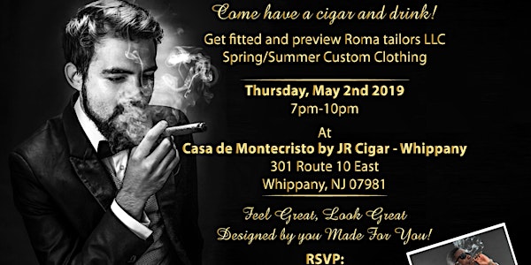 Custom Suits & Cigars Event