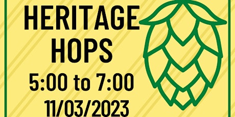 Heritage Hops at the Old School in Georgetown primary image