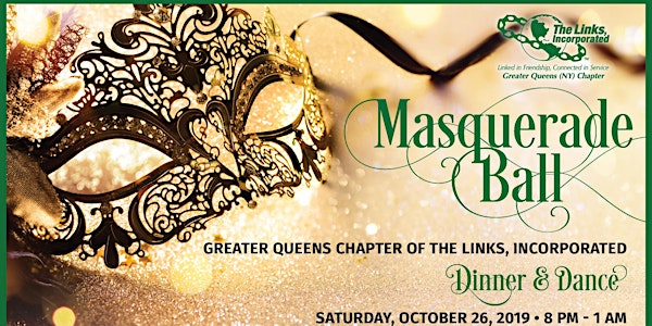 Greater Queens Chapter of the Links, Inc. Masquerade Ball 2019